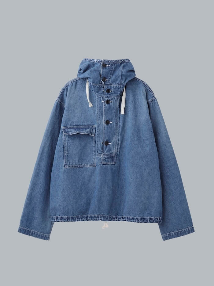 New Manual U.S. NAVY SALVAGE PARKA DENIM